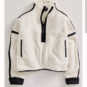Free People Mountain High Half-Zip Fleece M
